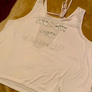 Flowy, fun tie-back crop top